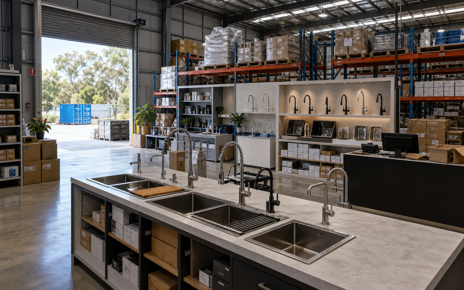 Product display / stock area photo