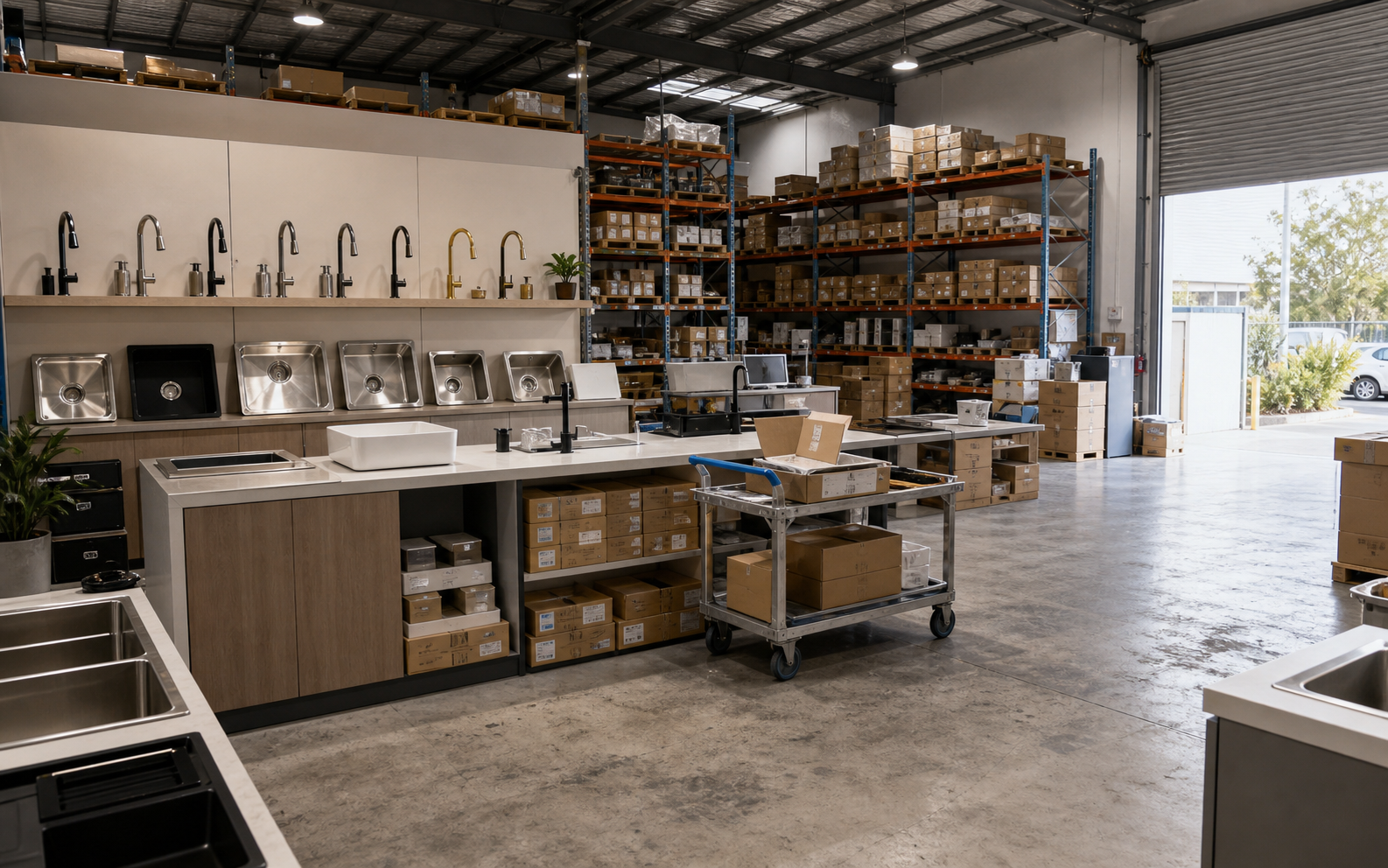Warehouse / showroom photo