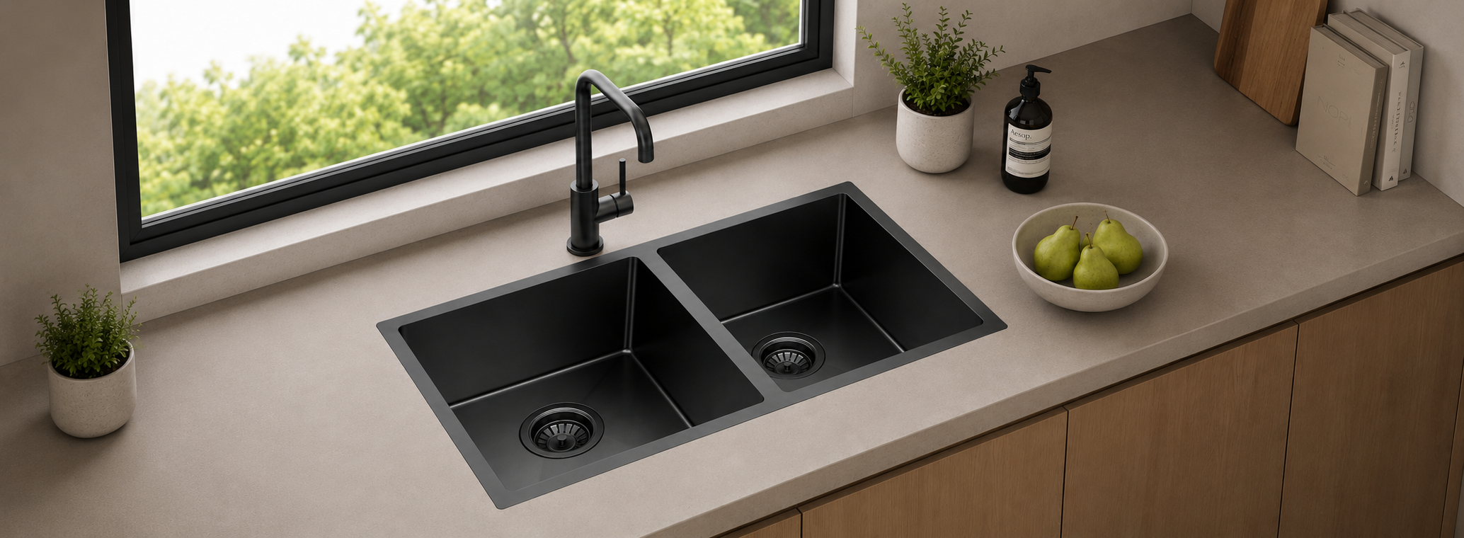 Double Bowl Sinks