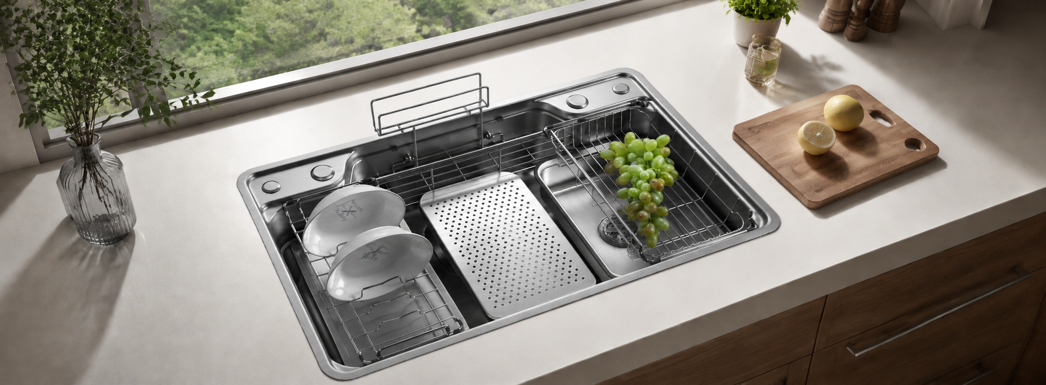 Workstation Kitchen Sinks