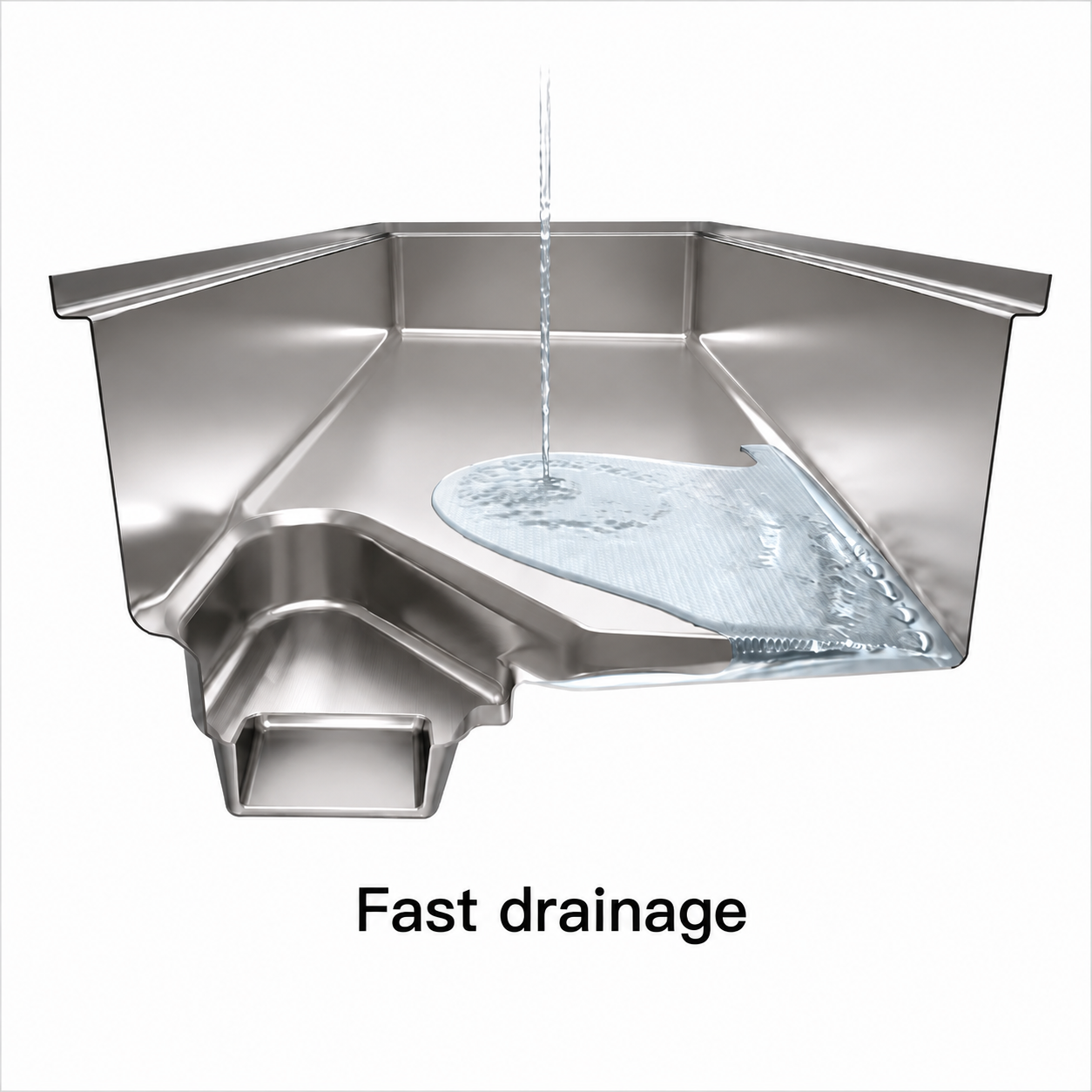 Brushed Stainless Steel Workstation Kitchen Sink Single Bowl with Accessories 772x492mm×270mm Deep Noxwell KSSV-7749