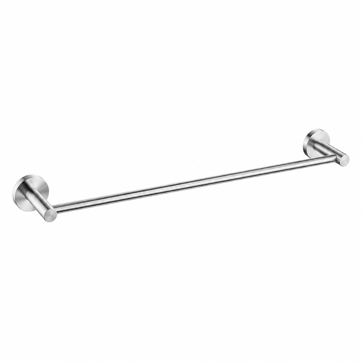 Brushed Stainless Steel Towel Rail 600mm Wall Mounted Noxwell BASV-3008