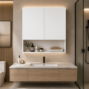 900mm Bathroom Mirror Cabinet | Wall Mounted Storage Cabinet