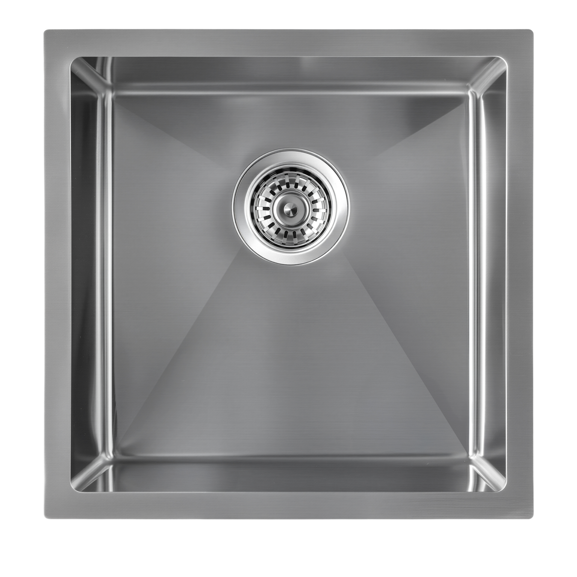 Top view of Noxwell KSSV-4444 440×440mm kitchen sink