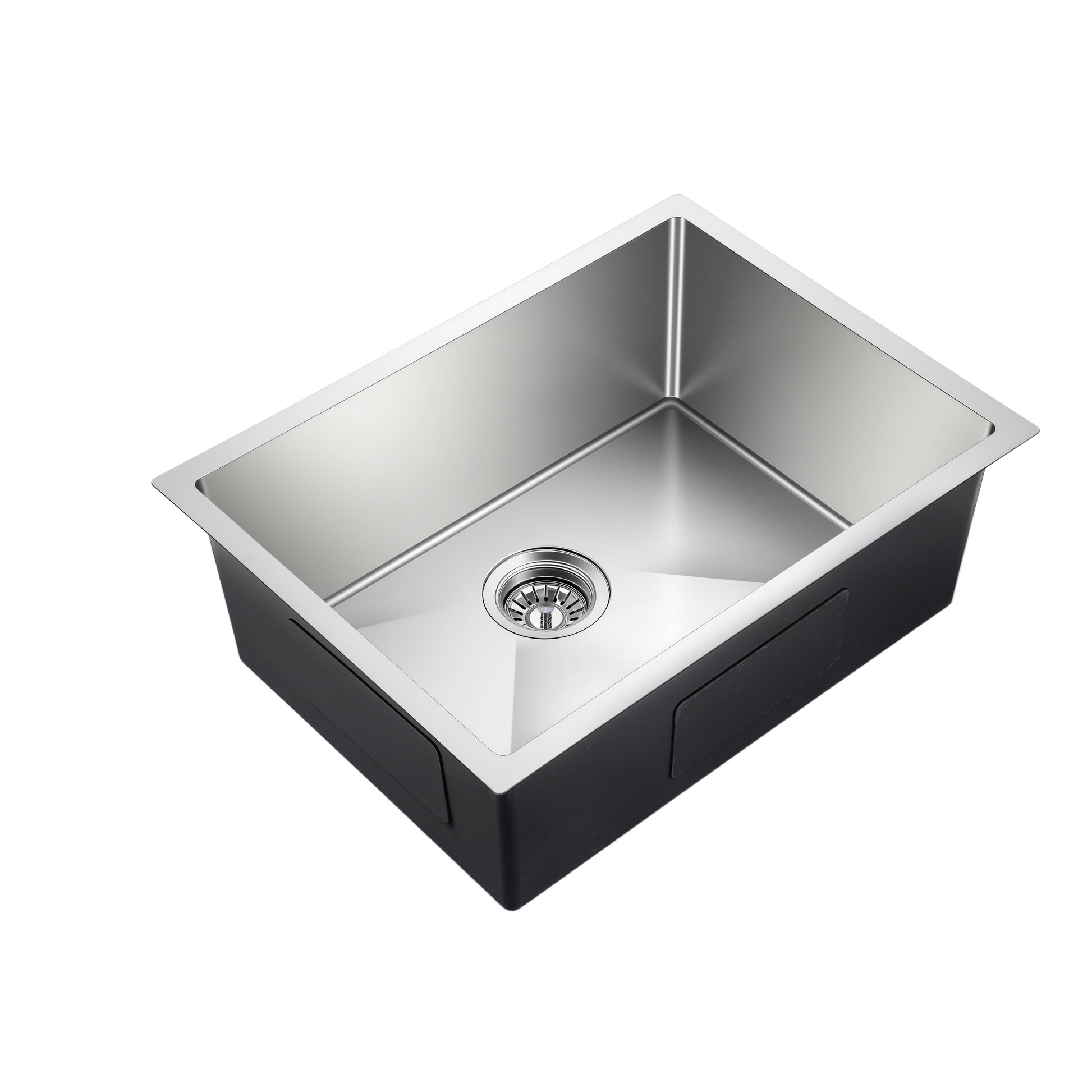 Noxwell 600×450mm Brushed Stainless Steel Single Bowl Kitchen Sink